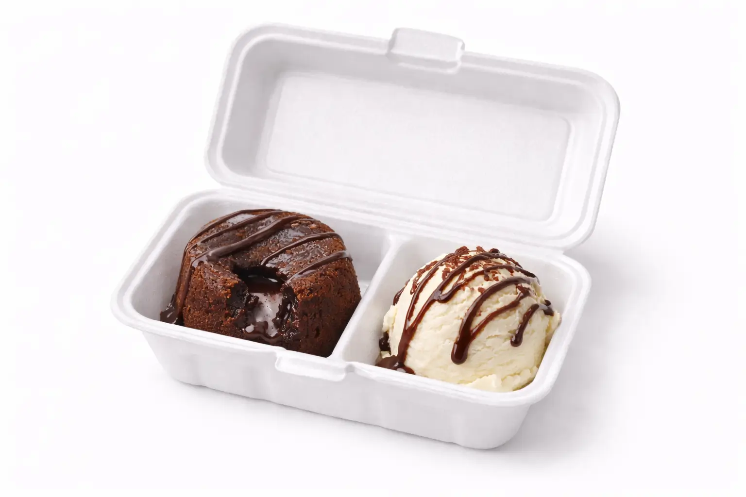 Petit Gateau com Sorvete